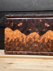 Heirloom Edition - Rocky Mountain End Grain Cutting Board (21.75" x 13.5" x 1.75")