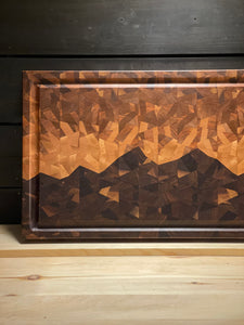 Heirloom Edition - Rocky Mountain End Grain Cutting Board (21.75" x 13.5" x 1.75")