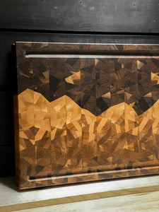 Heirloom Edition - Rocky Mountain End Grain Cutting Board (21.75" x 13.5" x 1.75")