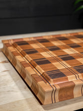 Heirloom Edition -Tartan Plaid End Grain Cutting Board (22.75" x 15.5" x 1.75")