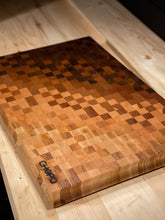 Pixelated Ombre End Grain Cutting Board (21 x 13.5 x 1.5)