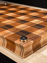 Heirloom Edition -Tartan Plaid End Grain Cutting Board (22.75" x 15.5" x 1.75")