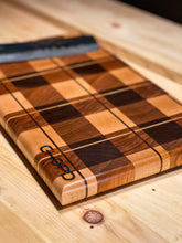 Small Plaid End Grain Prep Board (14" x 8.5" x 1")
