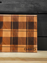 Small Plaid End Grain Prep Board (14" x 8.5" x 1")