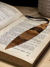 Wooden "Feather" Bookmark - Variant 1