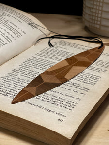 Wooden "Feather" Bookmark - Variant 2