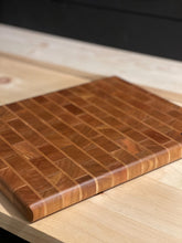 Cherry Brick Wall End Grain Prep Board (13.5" x 10.75" x 1")