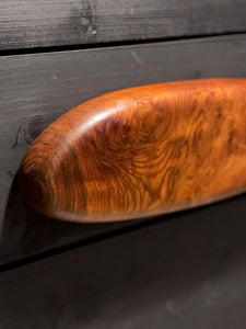 Rare Redwood Burl Magnetic Knife Pebble (5 Knives)